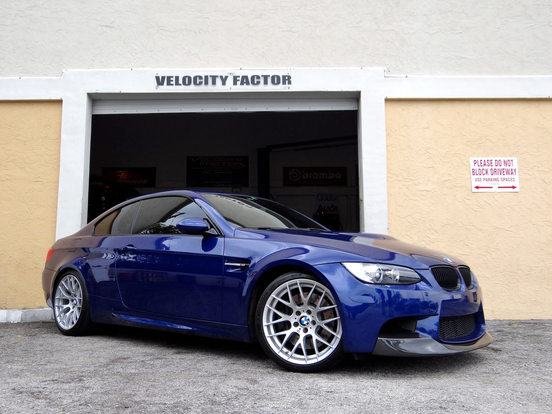 Velocity Factor – BMW M3 E92 with H & R Lowering Springs and Active Autowerke ECU tune