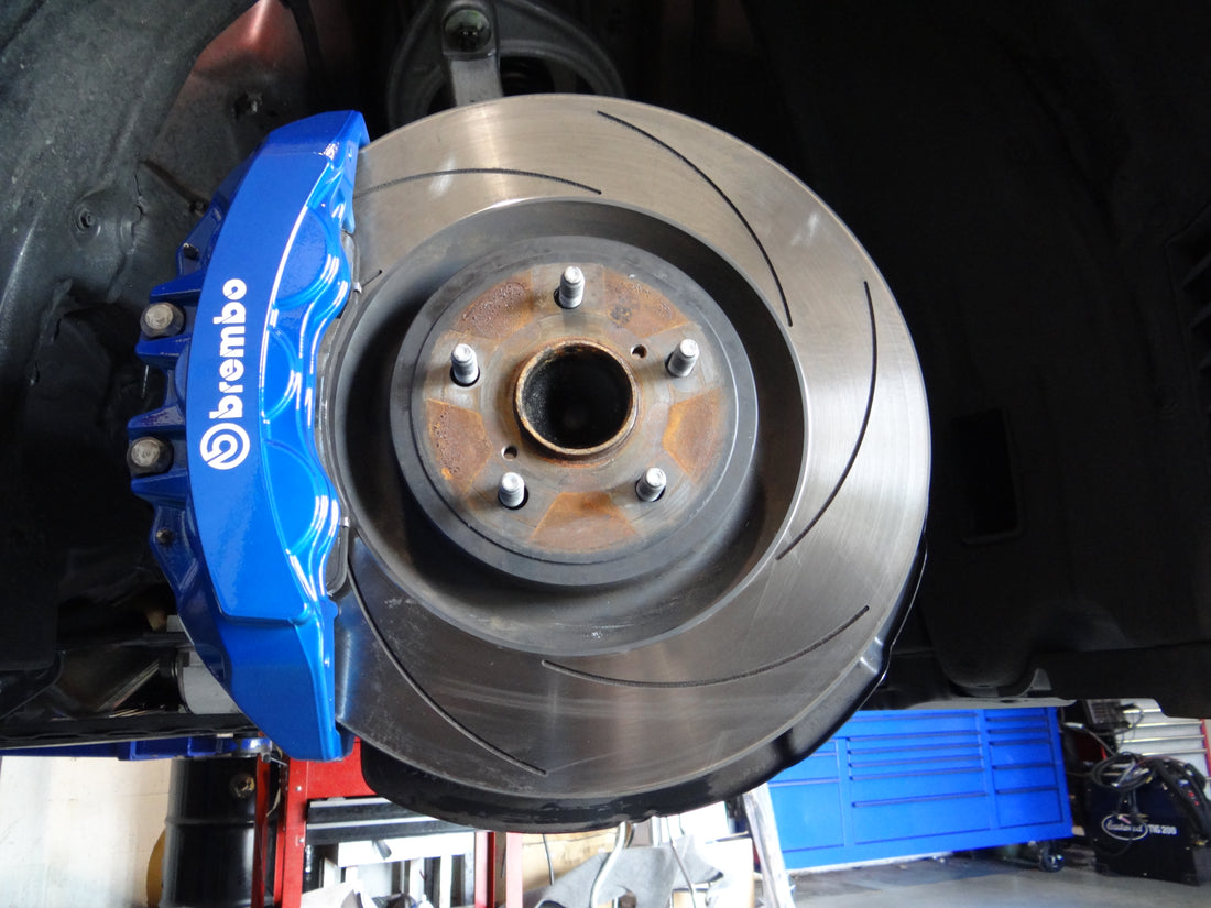 Caliper Resurfacing on a 2015 Lexus RC-F