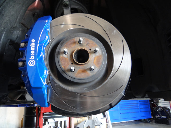 Caliper Resurfacing on a 2015 Lexus RC-F
