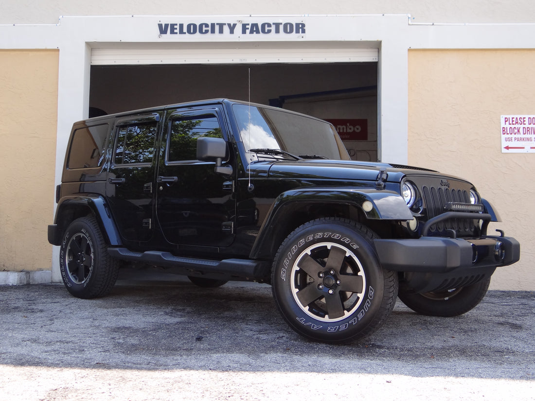 2012 Jeep Wrangler Unlimited Sahara Just Got Tougher
