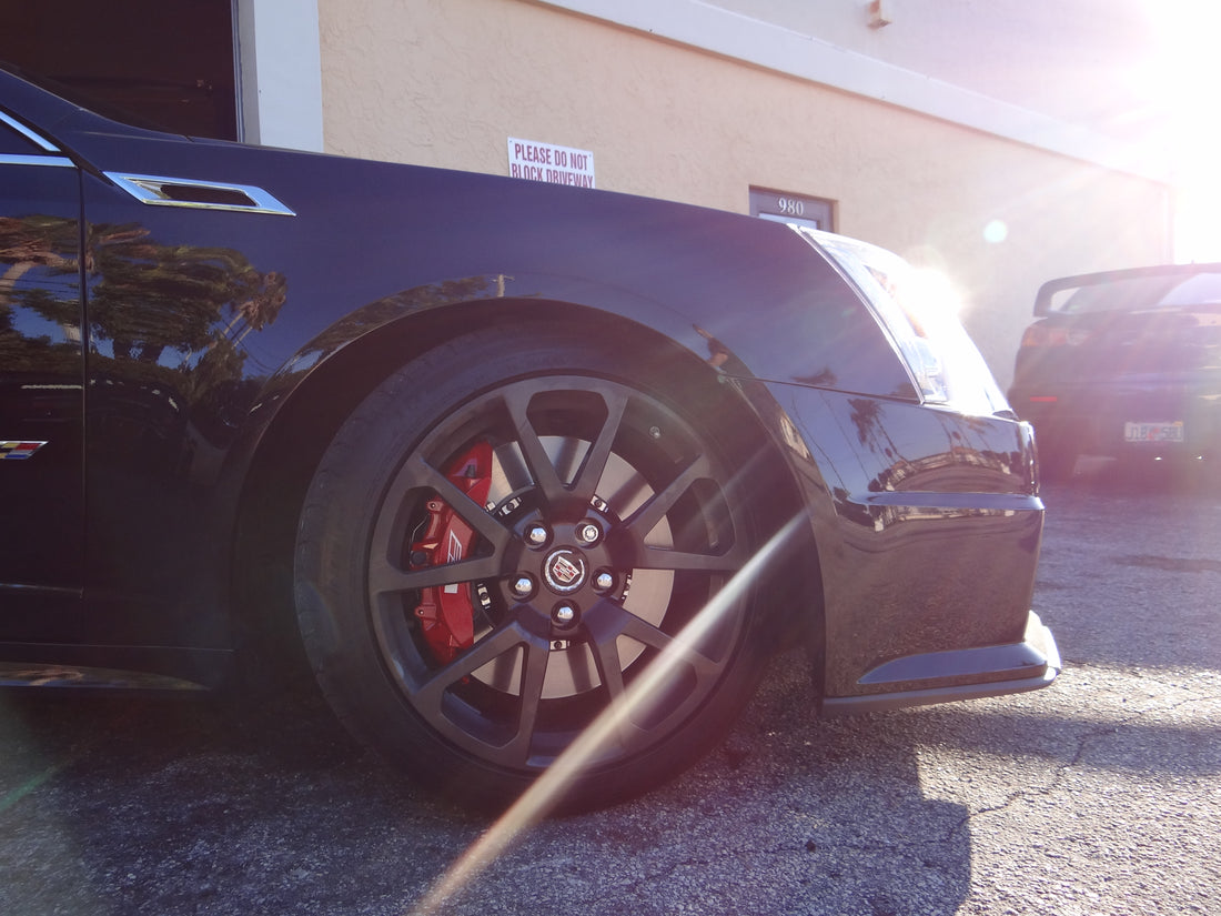 Velocity Factor – 2015 Cadillac CTS-V Eibach Sport Springs Install