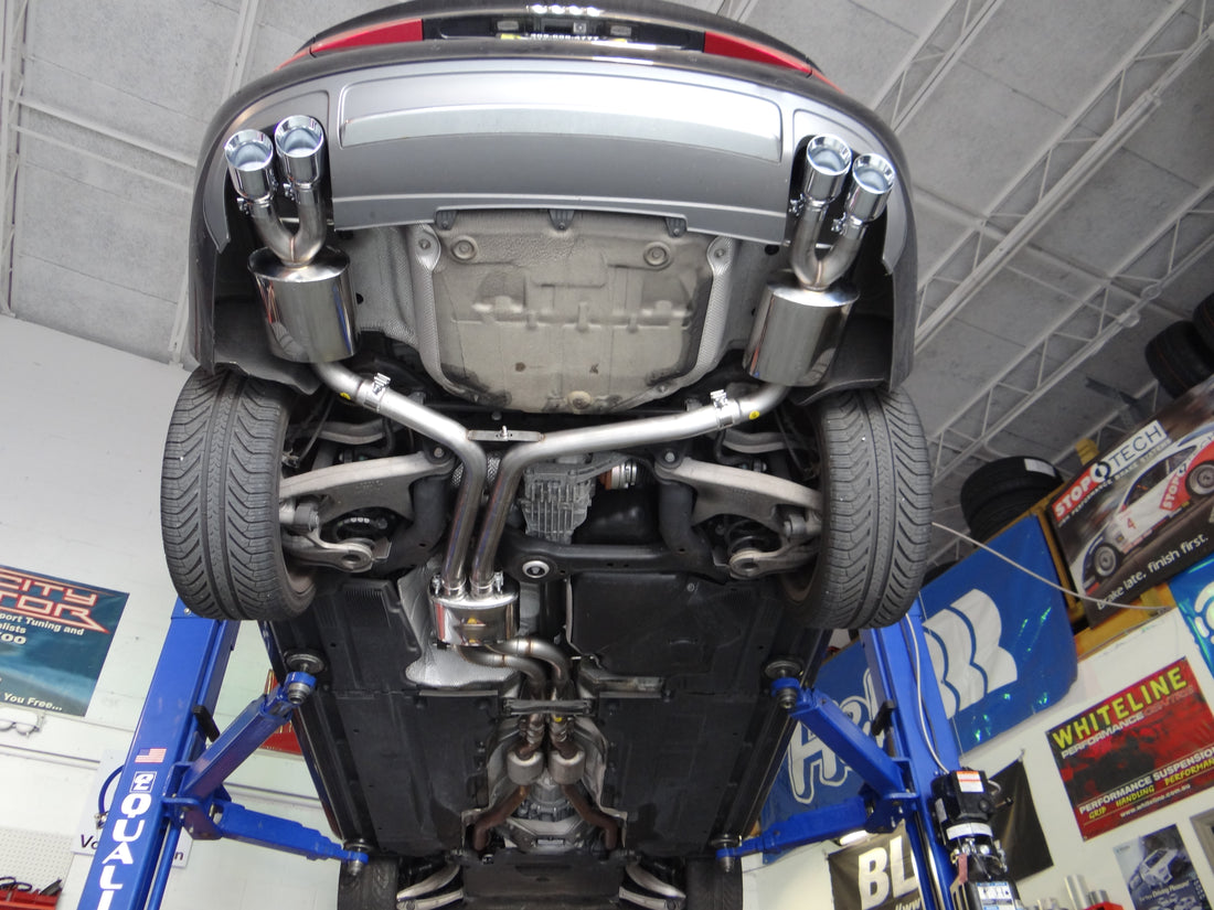 Velocity Factor 2011 Audi S4 – AWE Catback Exhaust, Revo Stage I, Blitz Dry Air Filter