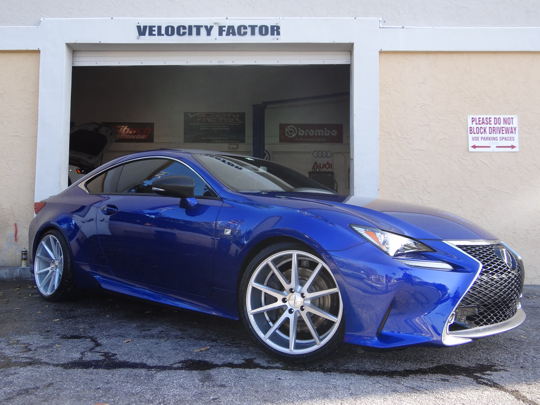 Velocity Factor – 2015 Lexus RC350 Performance Upgrades