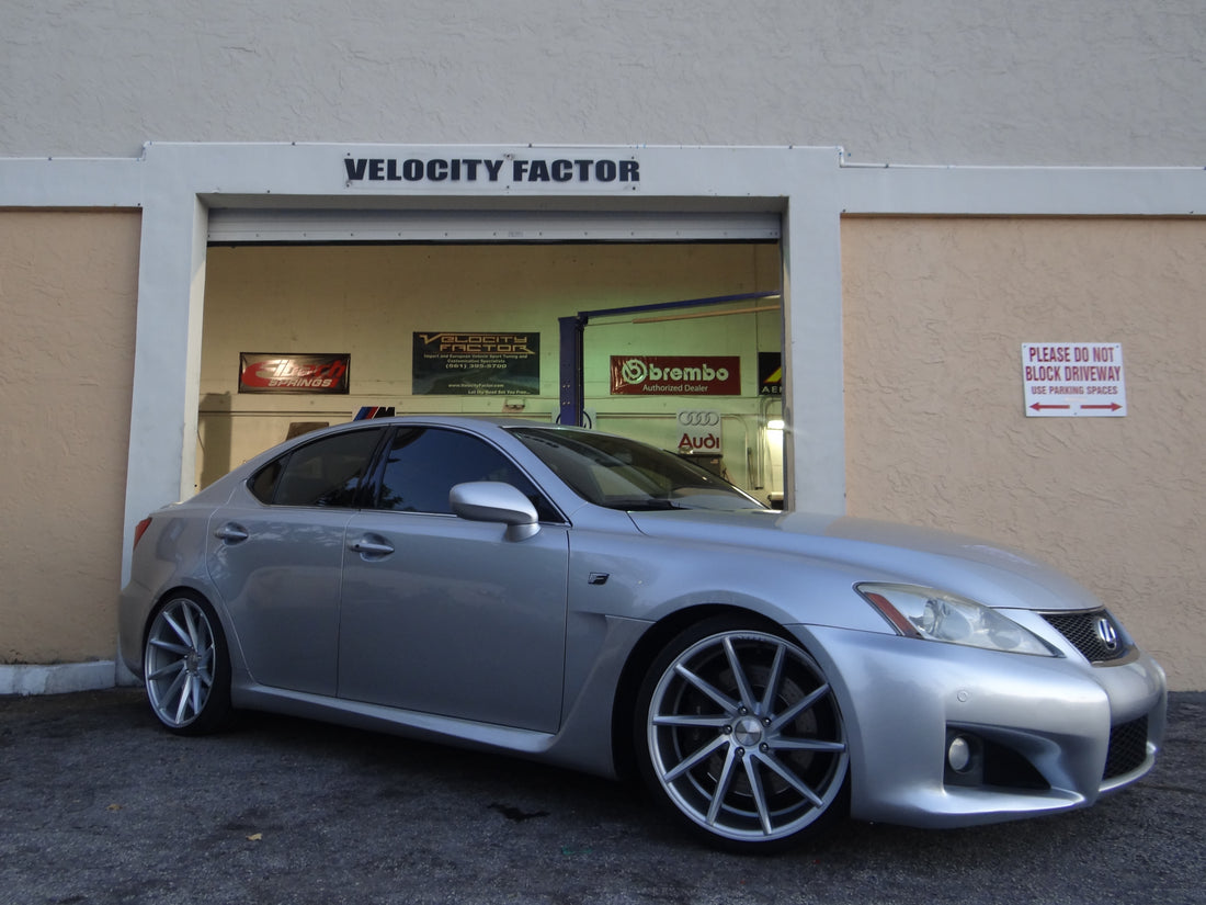 Velocity Factor- 2008 Lexus IS-F Elegantly Stanced