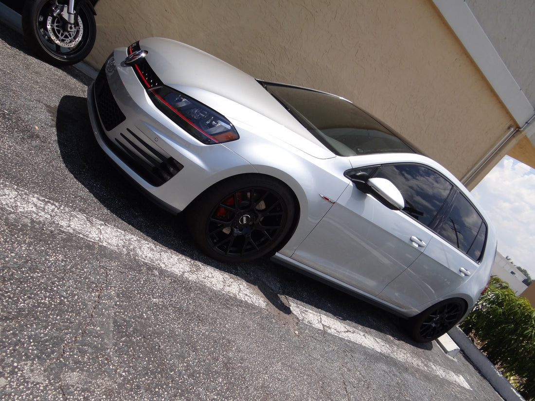 Velocity Factor- 2015 VW GTI MKVII MK7- Stage 2 Performance Kit with KW Coilovers and Powder Coated Wheels