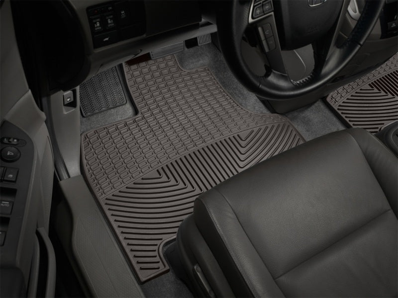 WeatherTech 2011-2016 Honda Odyssey Front Rubber Mats - Cocoa