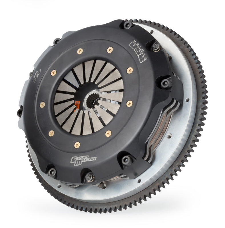 Clutch Masters 01-07 Mitsubishi Lancer Evo 850 Street Twin Disc Clutch Kit w/Aluminum Flywheel