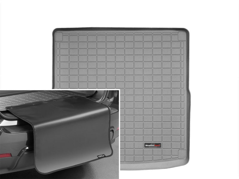 WeatherTech 09-12 Audi A4 / 13-16 Audi Allroad Cargo Liners w/ Bumper Protector - Grey