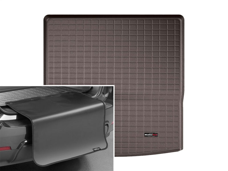 WeatherTech 2021+ Chevrolet Tahoe Cargo With Bumper Protector - Cocoa