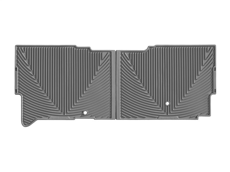 WeatherTech 08-10 Ford F250/F350/F450/F550 Rear Rubber Mats - Grey