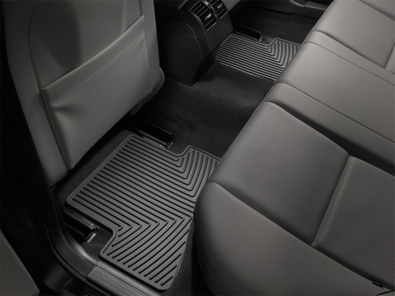 WeatherTech 08-11 Mercedes-Benz C-Class (W204) Rear Rubber Mats - Black