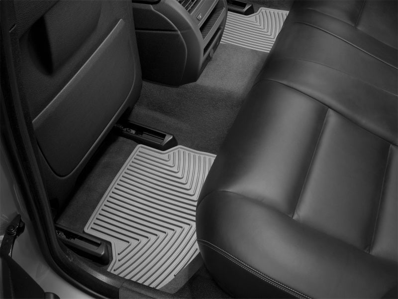 WeatherTech 14-16 BMW 5-Series Rear Rubber Mats - Grey