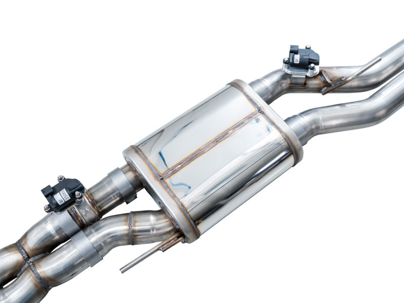 AWE 2024+ Ford Ranger Raptor 3.0L Switchpath Cat-Back Exhaust - Chrome Silver Tips