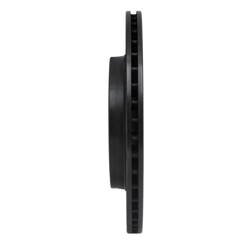 R1 03-11 Cadillac BLS (Mexico) Rear Right Drilled & Slotted Black Brake Rotor