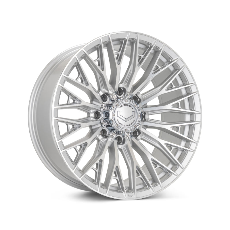 Vossen HFX-6 20x10 - 6x135 - ET-18 - Super Deep - 87.1 - Silver Polished Wheel