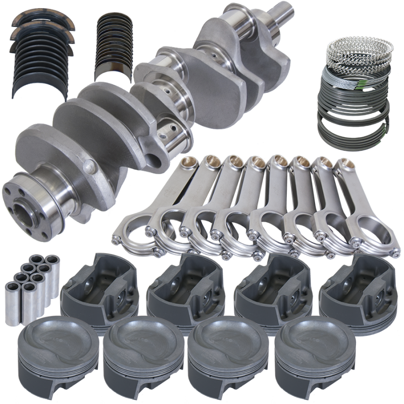 Eagle Ford 351W 4.000in Crank 6.200in H-Beam -28cc Inv Dome 4.030in Pistons Balanced Assembly