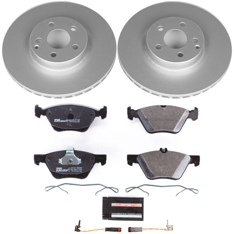 Power Stop 04-05 Mercedes-Benz E320 Front Euro-Stop Brake Kit