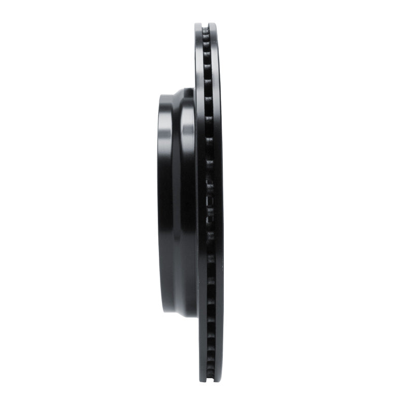 R1 19-25 Cadillac Escalade Rear Left Drilled & Slotted Black Brake Rotor