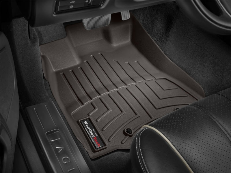 WeatherTech 2011+ Jaguar XJ Series Front FloorLiner - Cocoa