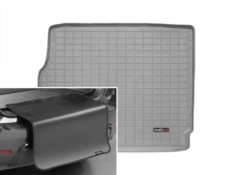 WeatherTech 06-13 Land Rover Range Rover Sport Cargo Liners w/ Bumper Protector - Grey