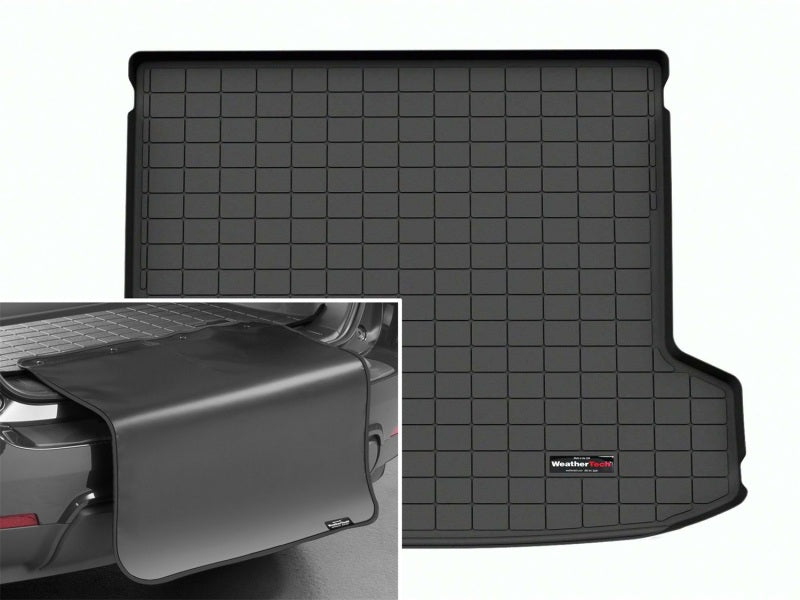 WeatherTech 2026 Hyundai Tucson (Plug-In Hybrid) Behind 2nd Row Cargo Liner w/Bumper Protector - Blk