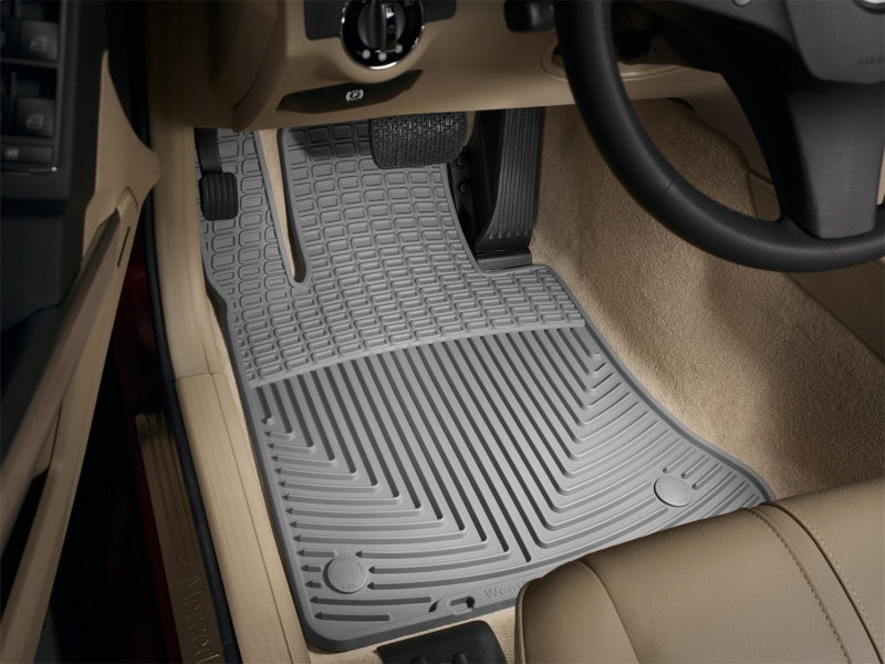 WeatherTech 09+ Mercedes-Benz GLK-Class (X204) Front Rubber Mats - Grey