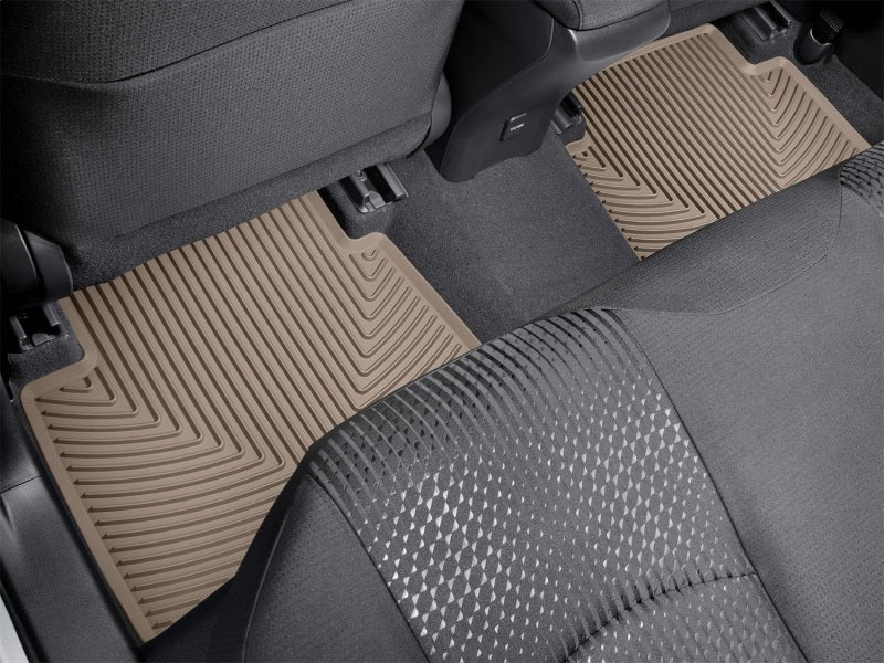 WeatherTech 2016+ Toyota Prius Rear Rubber Mats - Tan