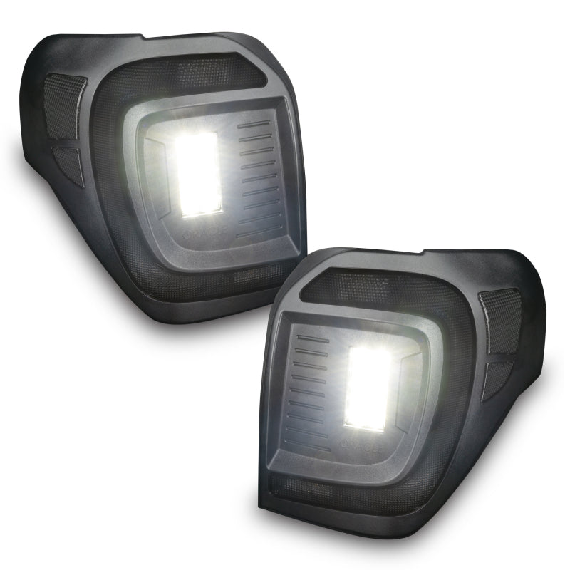 Oracle 14-23 Toyota 4Runner Black Series Lensless Flush Style LED Tail Lights - Tinted