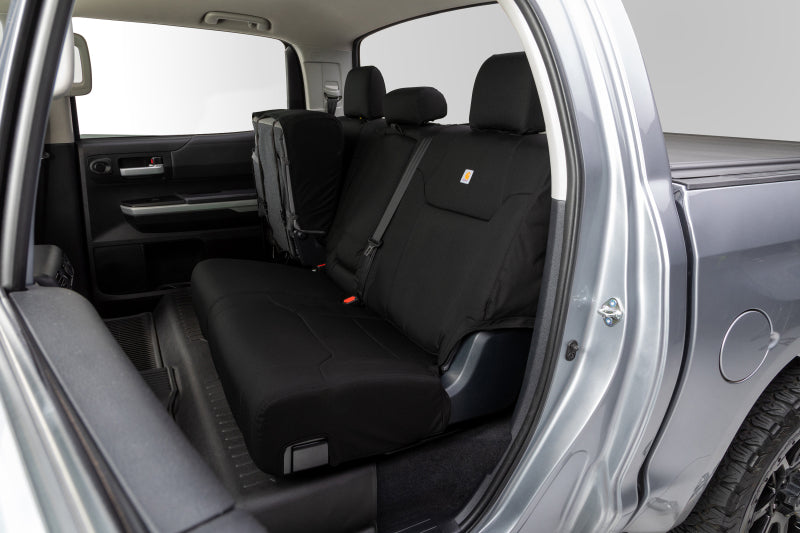 Covercraft 19-24 Dodge Ram Carhartt Super Dux PrecisionFit Custom Front Row Seat Covers - Black