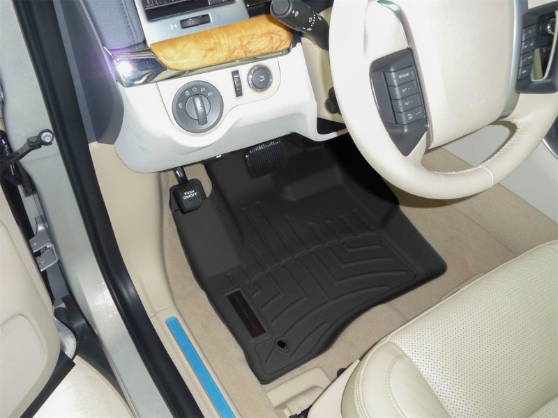 WeatherTech 09-12 Lincoln MKS Front FloorLiner - Black