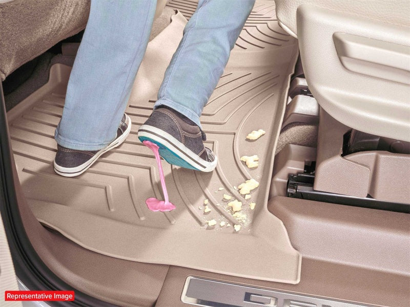 WeatherTech 22-24 Kia Carnival Rear FloorLiner HP - Black