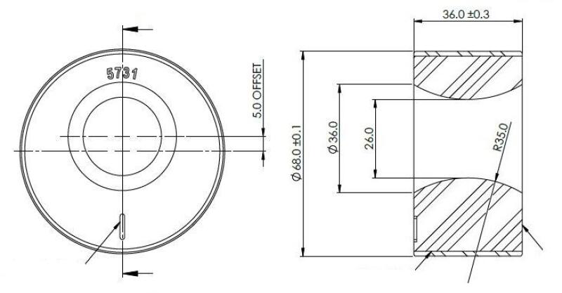 SuperPro 19-23 Hyundai Santa Fe Lmtd Front Control Arm Lower Inner Rear Bushing Kit - Double Offset