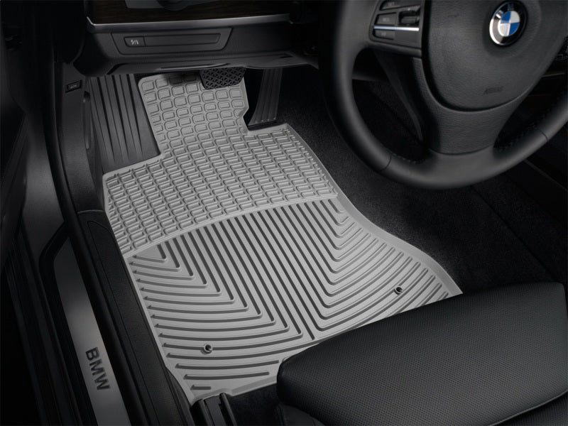 WeatherTech 10+ BMW 7-Series (F01/F02) Front Rubber Mats - Grey