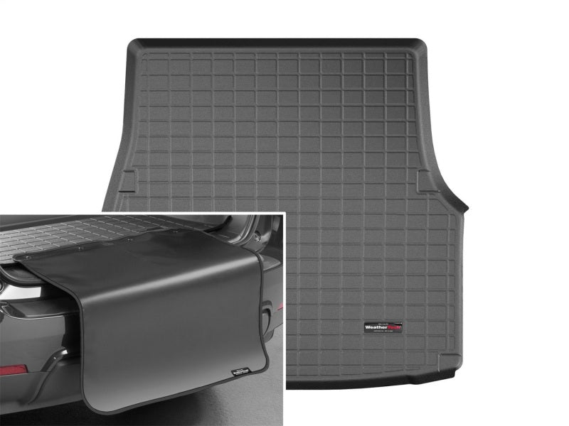 WeatherTech 2019+ Kia K900 Cargo Liner w/ Bumper Protector - Black