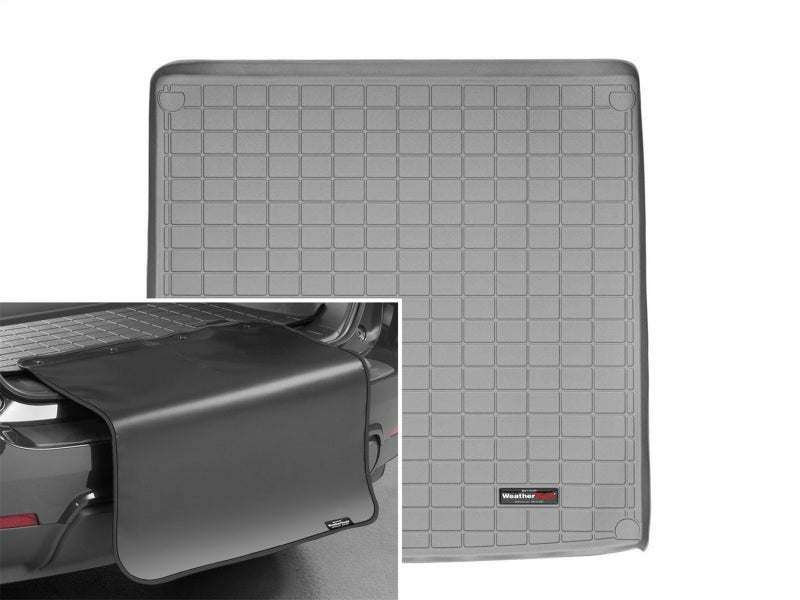 WeatherTech 06-11 Mercedes-Benz ML-Class Cargo Liners w/ Bumper Protector - Grey