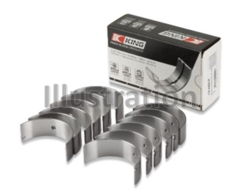 King Engine Bearings Mazda JE39 (Size STD)  Connecting Rod Bearings Set (6 Pairs)