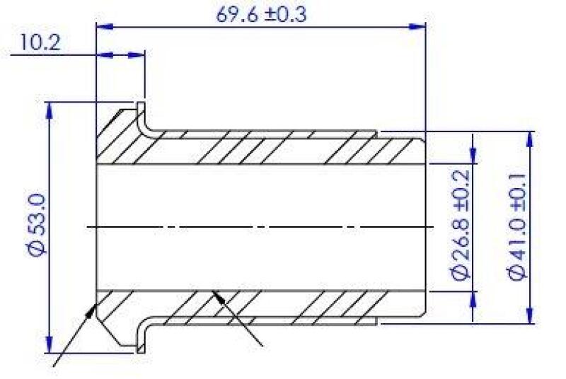 SuperPro 2024-2027 Ford Ranger XL Front Upper Control Arm Inner Bushing Kit