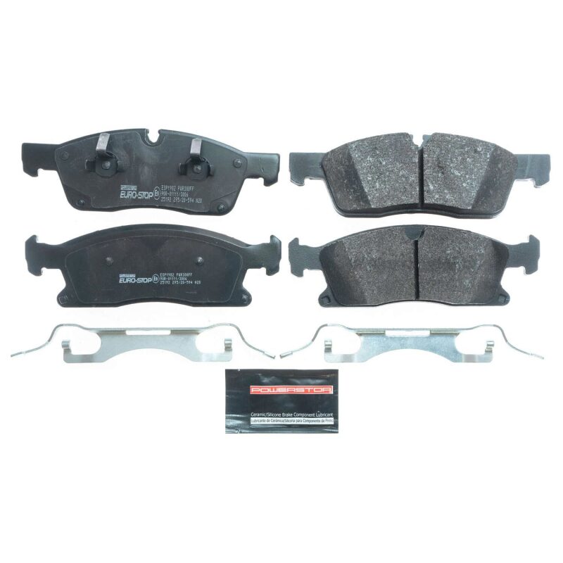 Power Stop 2015 Mercedes-Benz ML400 Euro-Stop ECE-R90 Front Brake Pads