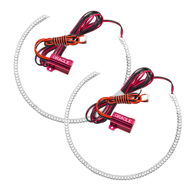 Oracle 05-14 Nissan Xterra LED Headlight Halo Kit - Red