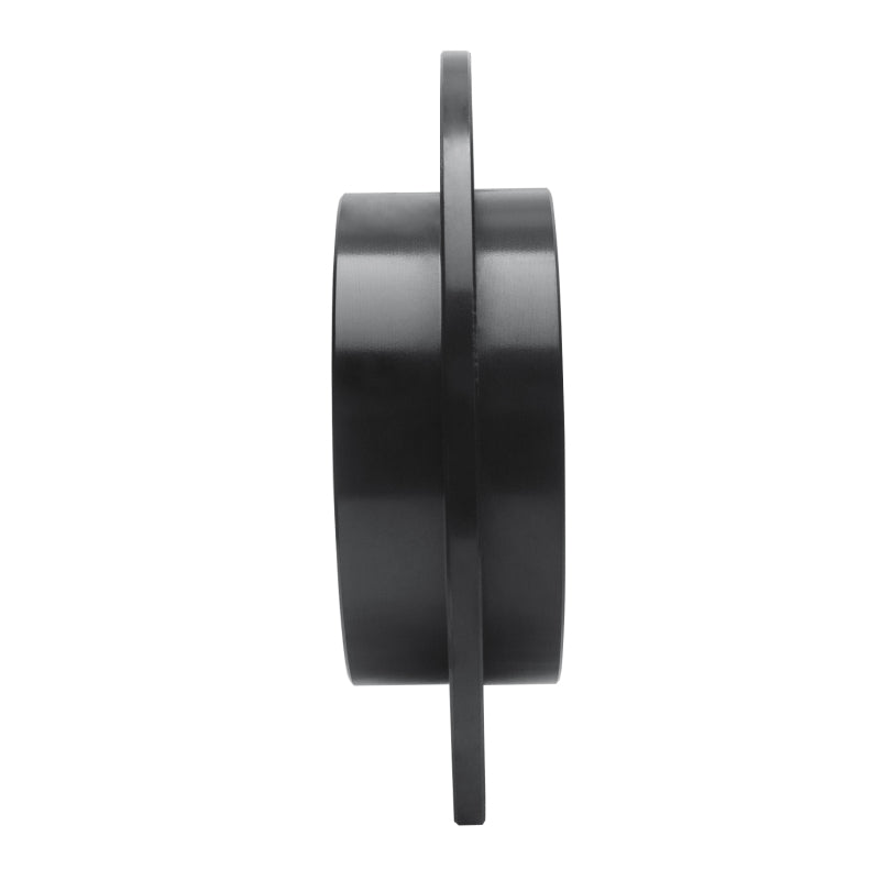 R1 95-97 Volvo 960 Rear Left Drilled & Slotted Black Brake Rotor