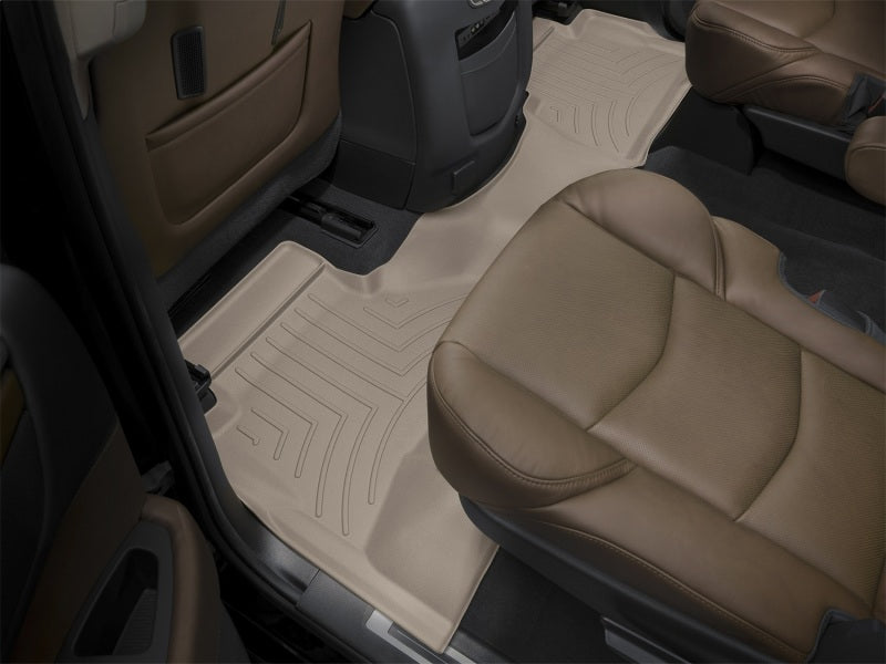 WeatherTech 2015+ Cadillac Escalade ESV 2nd Row Rear FloorLiner - Tan