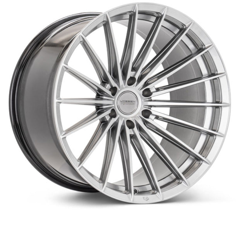 Vossen HFX-4 24x10 / 6x135 / ET35 / 87.1 / Deep - Hyper Silver Wheel