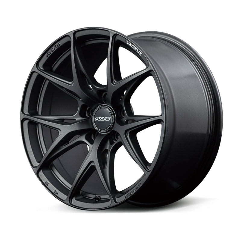 Versus VV21S 18X8.0 +38 5x114.3 Matte Super Dark Gunmetal