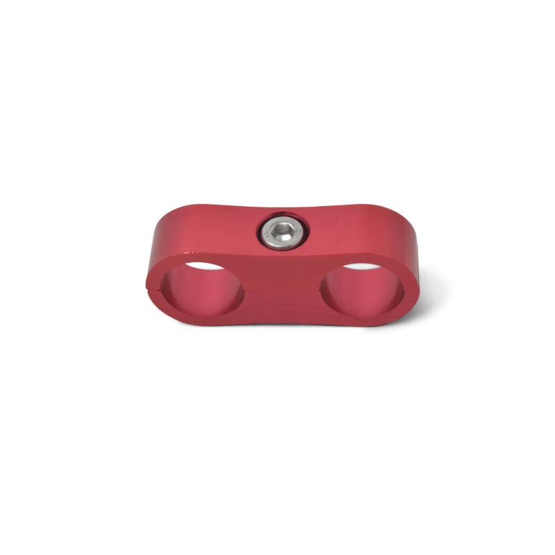 Russell Hose Separator For -12 Braided Hose Red Anodize (2 Pack)