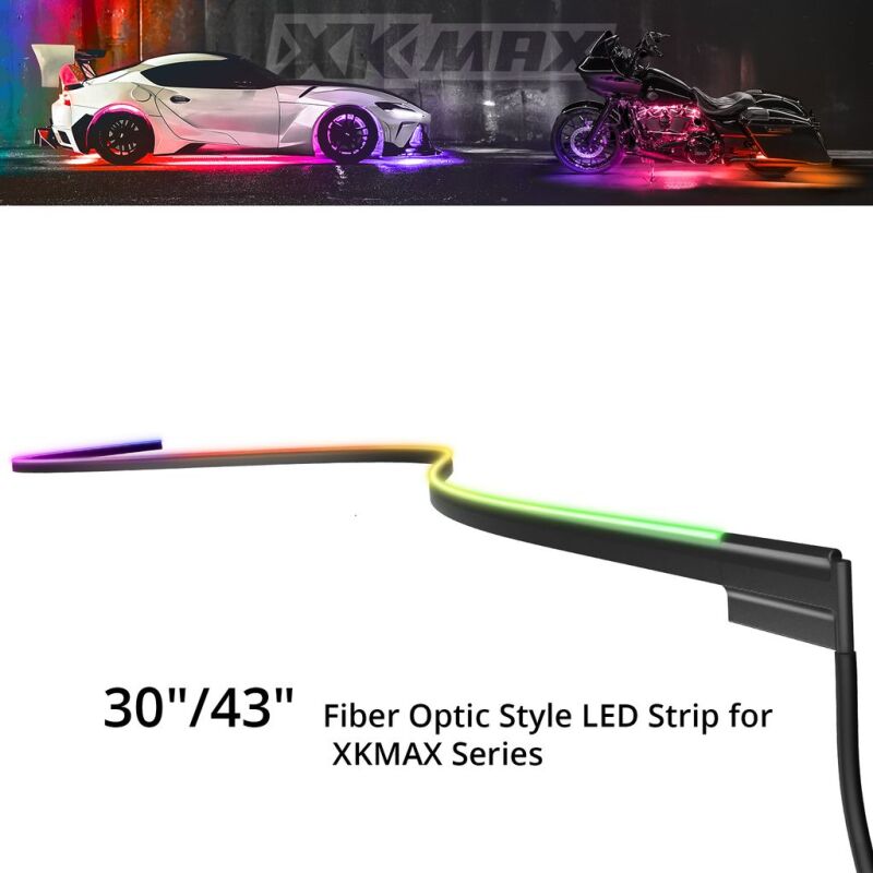 XKGLOW LED Interior Ambient Light Kit - Color Chasing & App Controlled