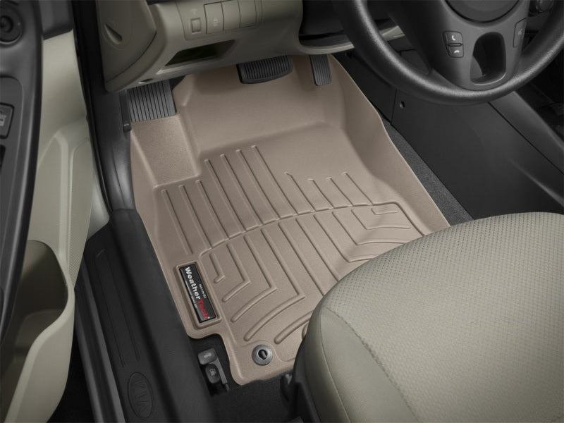 WeatherTech 10-13 Kia Forte Front FloorLiner - Tan