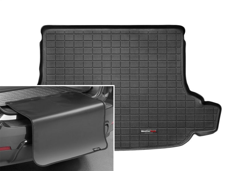 WeatherTech 09-13 Subaru Forester Cargo Liner w/ Bumper Protector - Black