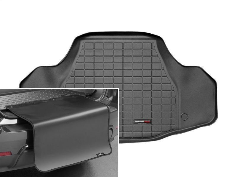 WeatherTech 09-14 Acura TL Cargo Liner w/ Bumper Protector - Black