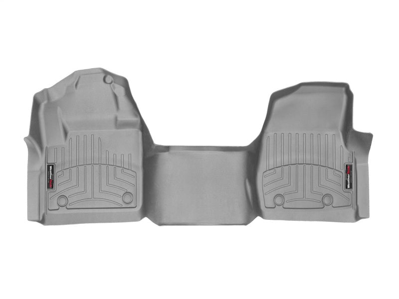 WeatherTech 2017 Ford F-250/F-350/F-450/F-550 Reg Cab (No Floor Shifter) Front FloorLiner - Grey