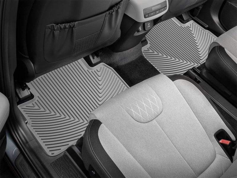 WeatherTech 20-24 Hyundai Palisade Rear Rubber Mats - Grey